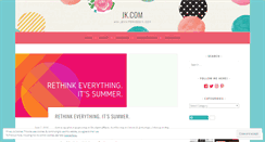 Desktop Screenshot of jenniferkeegin.com